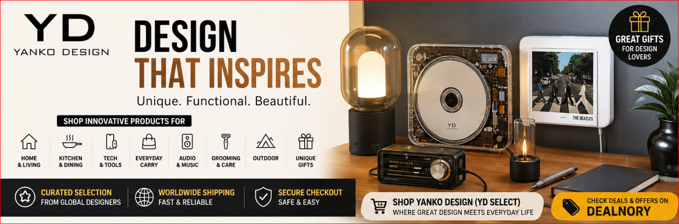 Yanko Design Review 2026: Discover Unique Design Products & Modern Everyday Essentials