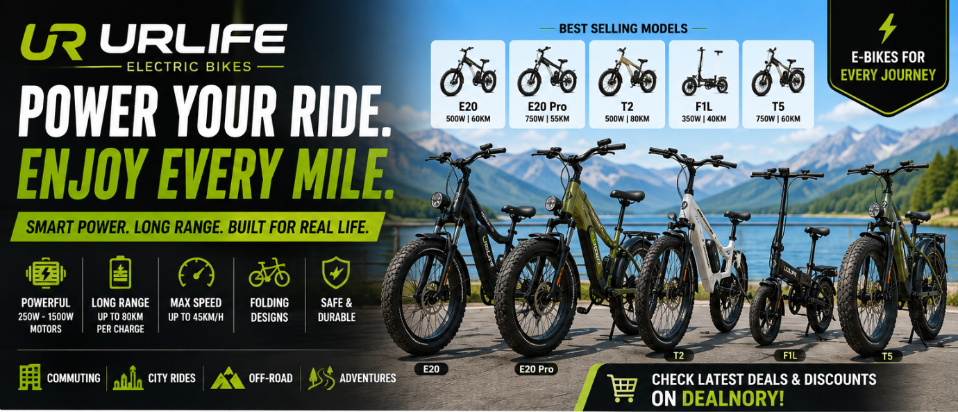 URLIFE Electric Bike Review: Best E-Bikes for Commuting, City Riding & Outdoor Adventures