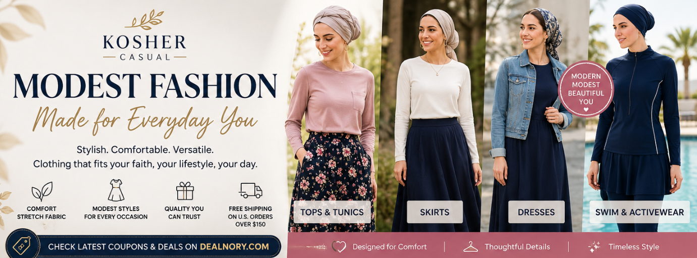 Kosher Casual: Discover Your Perfect Modest Style