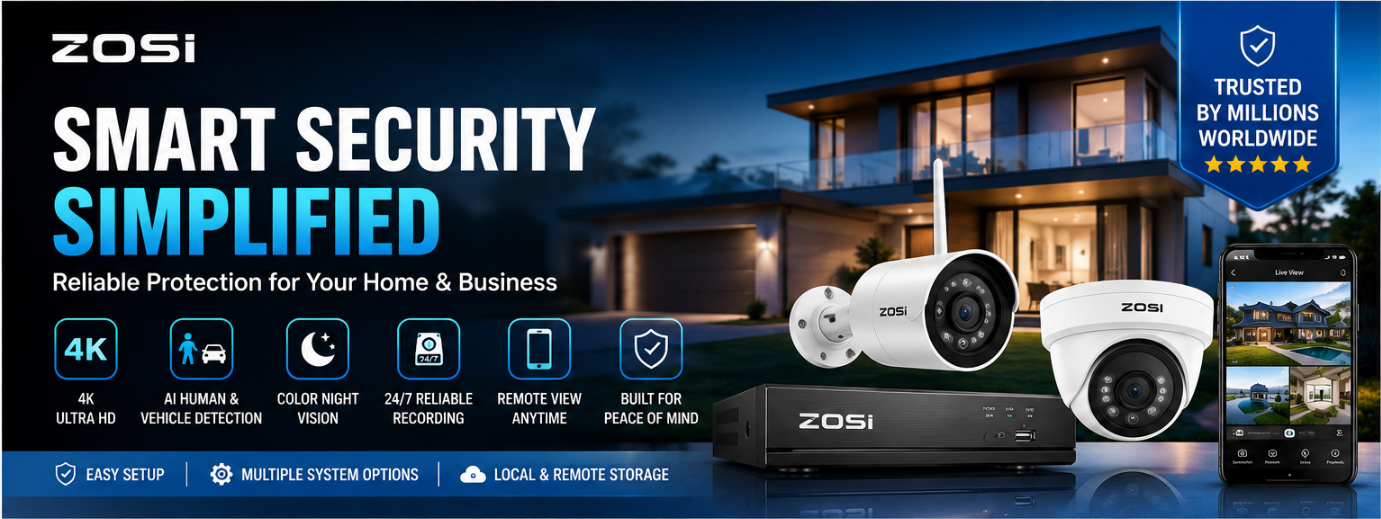 🏠 ZOSI Security Camera Review 2026: Smarter Home Security Without the Complexity