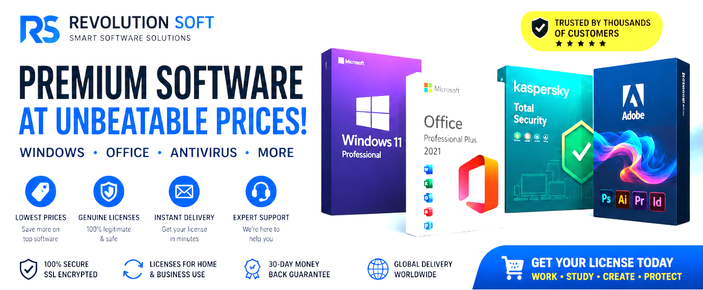 Revolution Soft Review: Affordable Windows, Office & Software Licenses