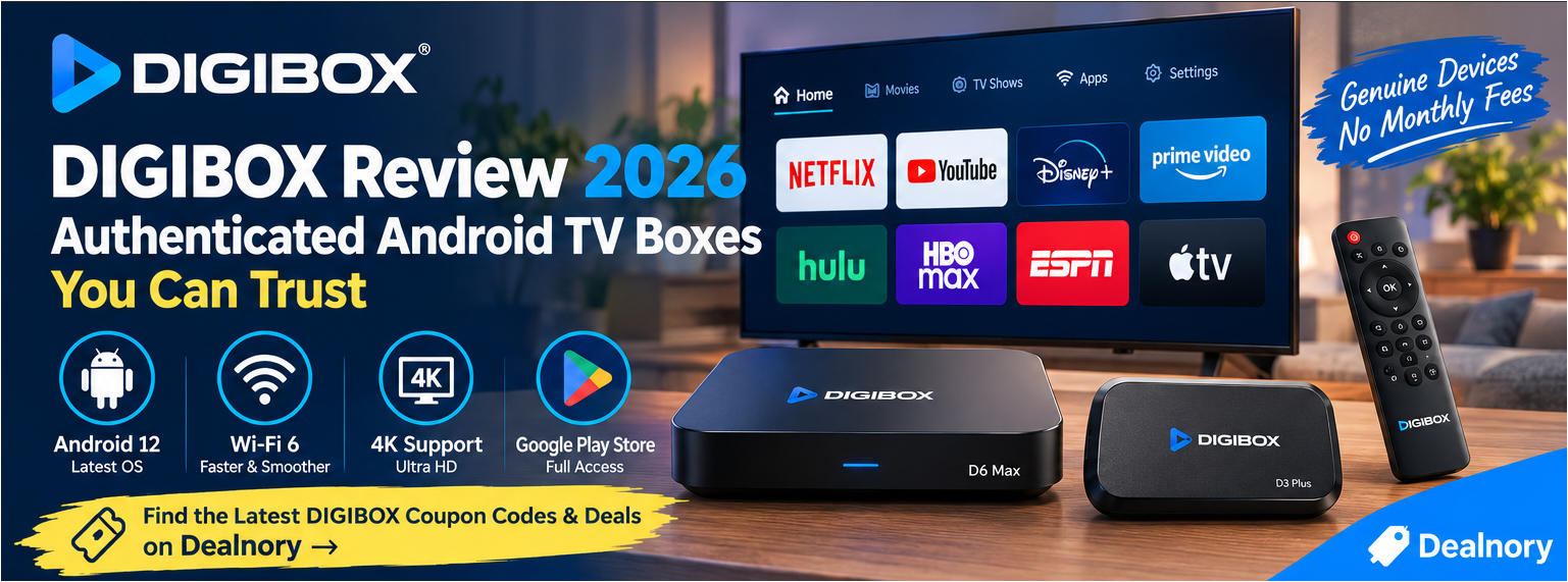 DIGIBOX Review 2026: Authenticated Android TV Boxes You Can Trust