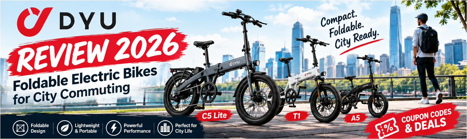 DYU Review 2026: Foldable Electric Bikes for City Commuting