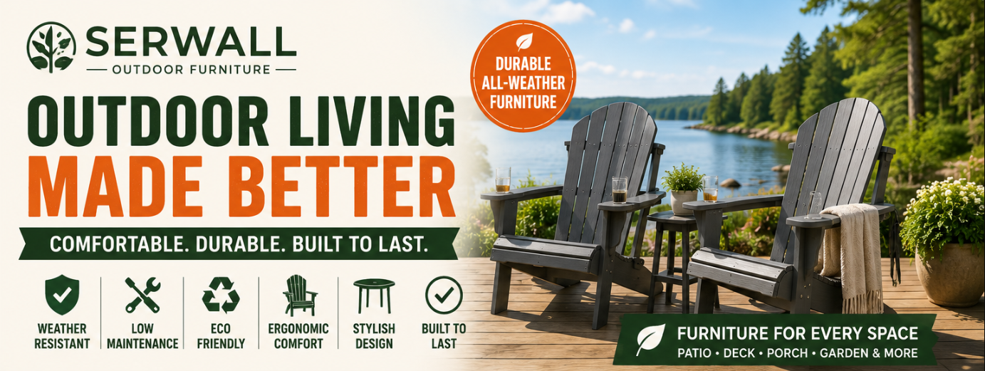 SERWALL Review: Stylish Outdoor Furniture for Patios, Decks & Gardens