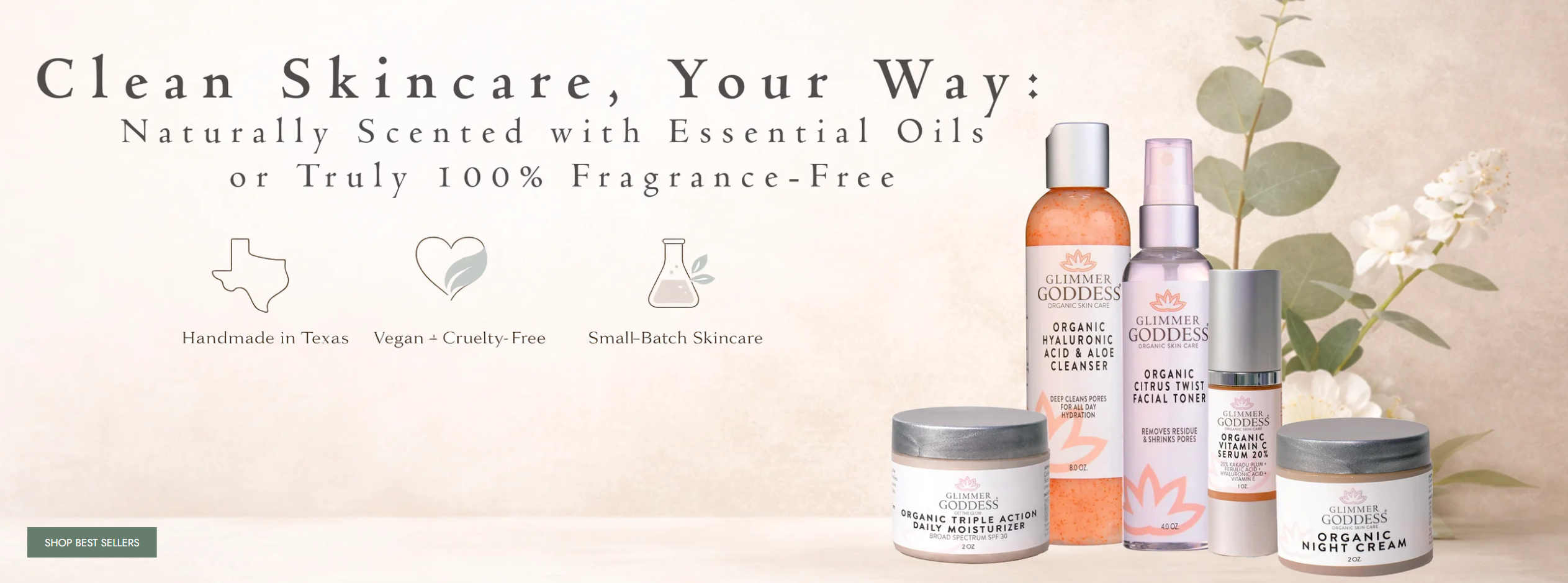 Glimmer Goddess Review 2026: Best Organic Skincare, Self Tanners & Shimmer Body Butter