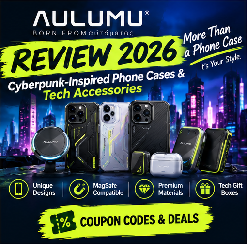 Aulumu Review 2026: Cyberpunk-Inspired Phone Cases & Tech Accessories