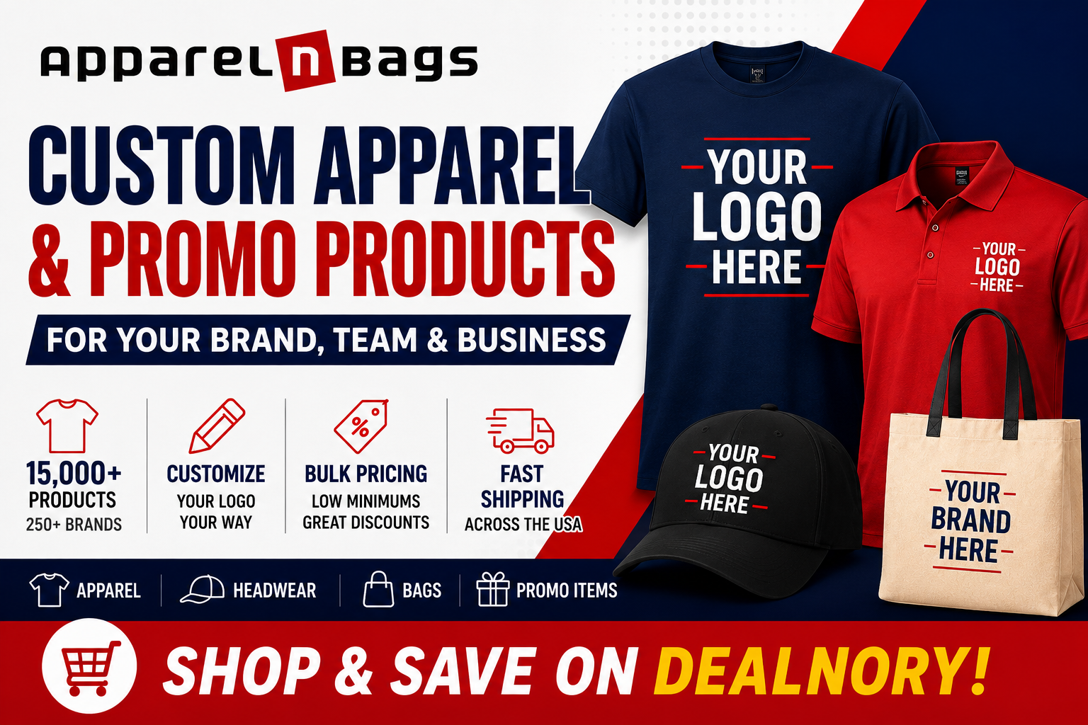 ApparelnBags Review 2026: Custom Apparel, Promotional Products & Wholesale Clothing