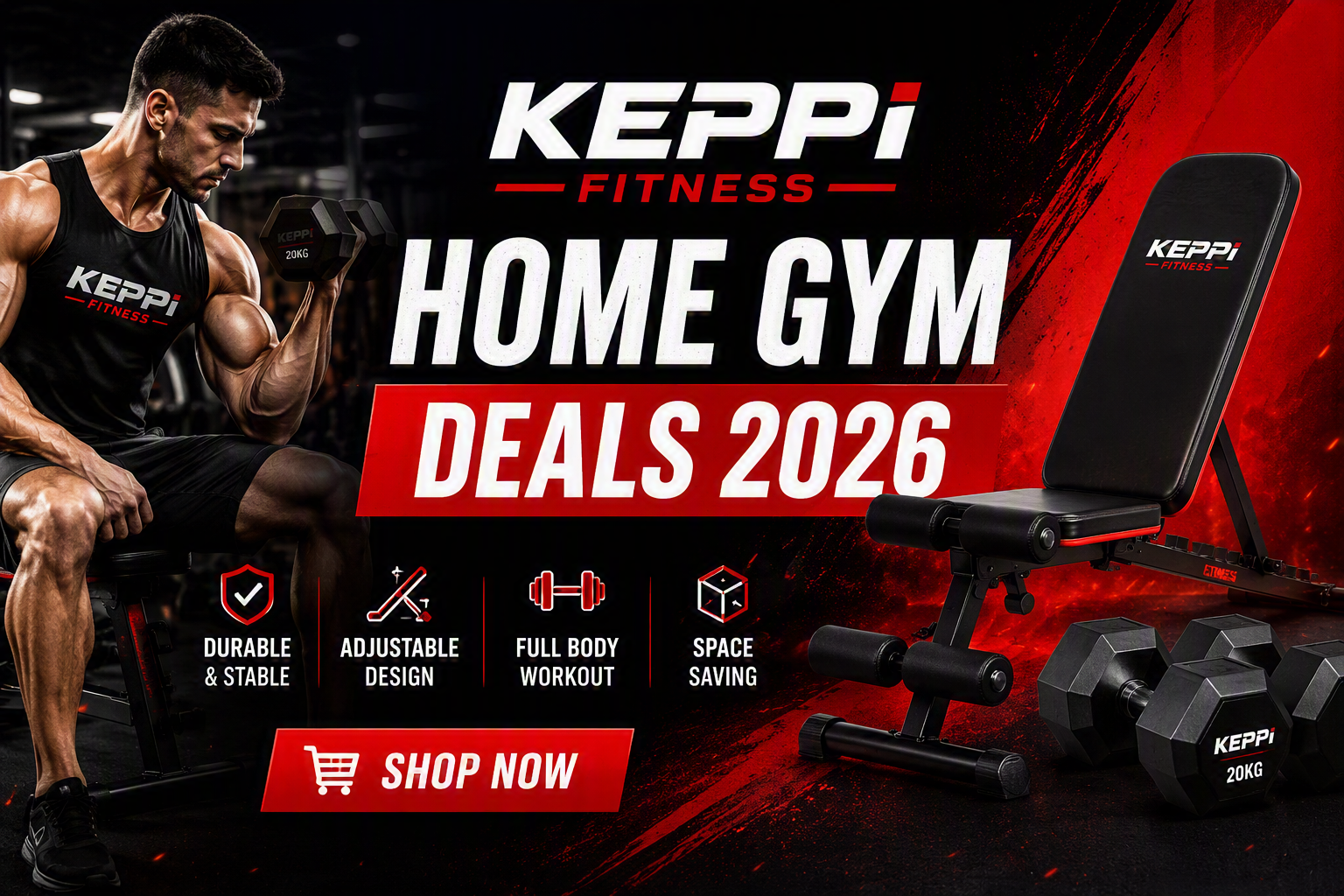 Keppi Fitness Review 2026: Best Home Gym Equipment, Weight Benches & Strength Training Gear