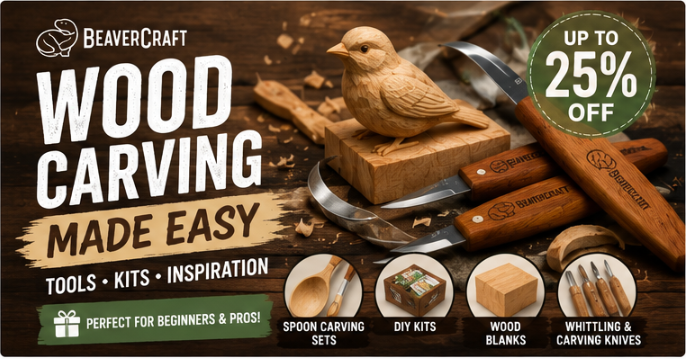 BeaverCraft Review: Discover the Best Wood Carving Tools & DIY Kits for Beginners