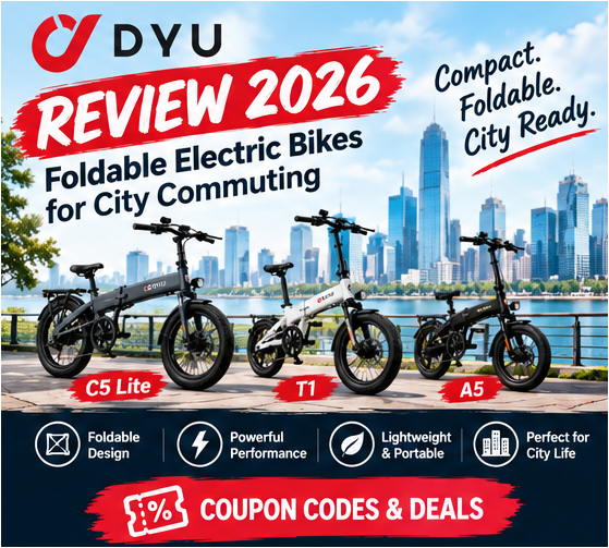 DYU Review 2026: Foldable Electric Bikes for City Commuting