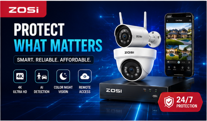 🏠 ZOSI Security Camera Review 2026: Smarter Home Security Without the Complexity