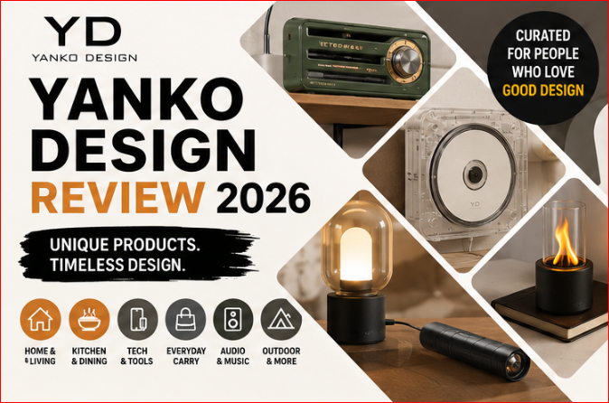 Yanko Design Review 2026: Discover Unique Design Products & Modern Everyday Essentials