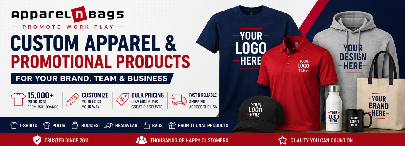 ApparelnBags Review 2026: Custom Apparel, Promotional Products & Wholesale Clothing