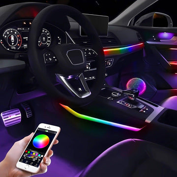 LUMEAUTO LED Intelligent Voice Control Atmosphere Light Belt Set