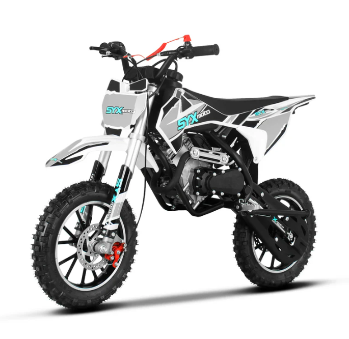 SYX MOTO VK 58cc 4-Stroke Off-Road Mini Ride-On for Kids – Pull Start, 2.0HP, Fully Automatic