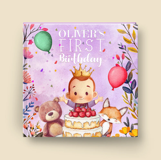First Birthday Personalized Story Book-mystorytale