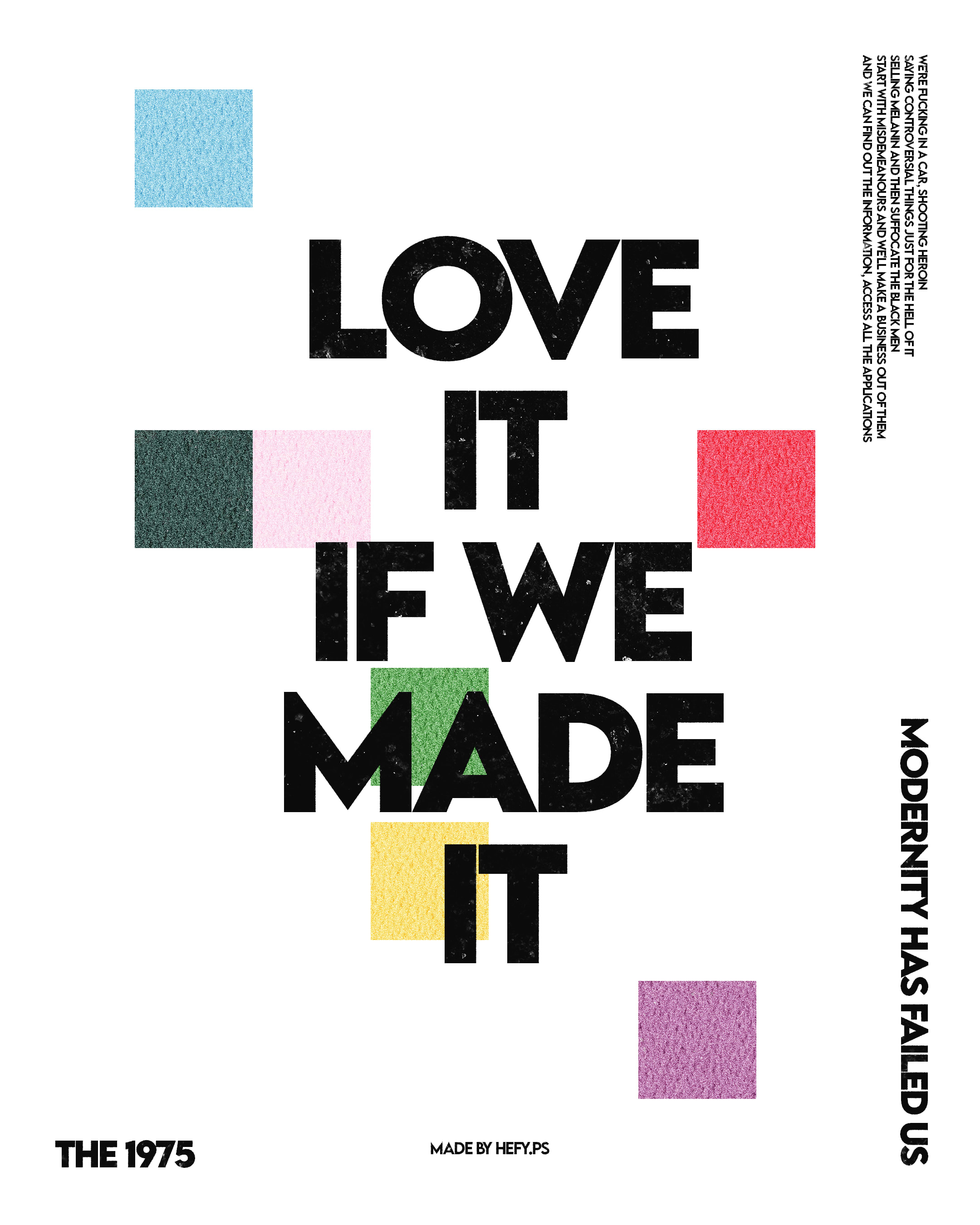 Poster design by Hefy, piece 5