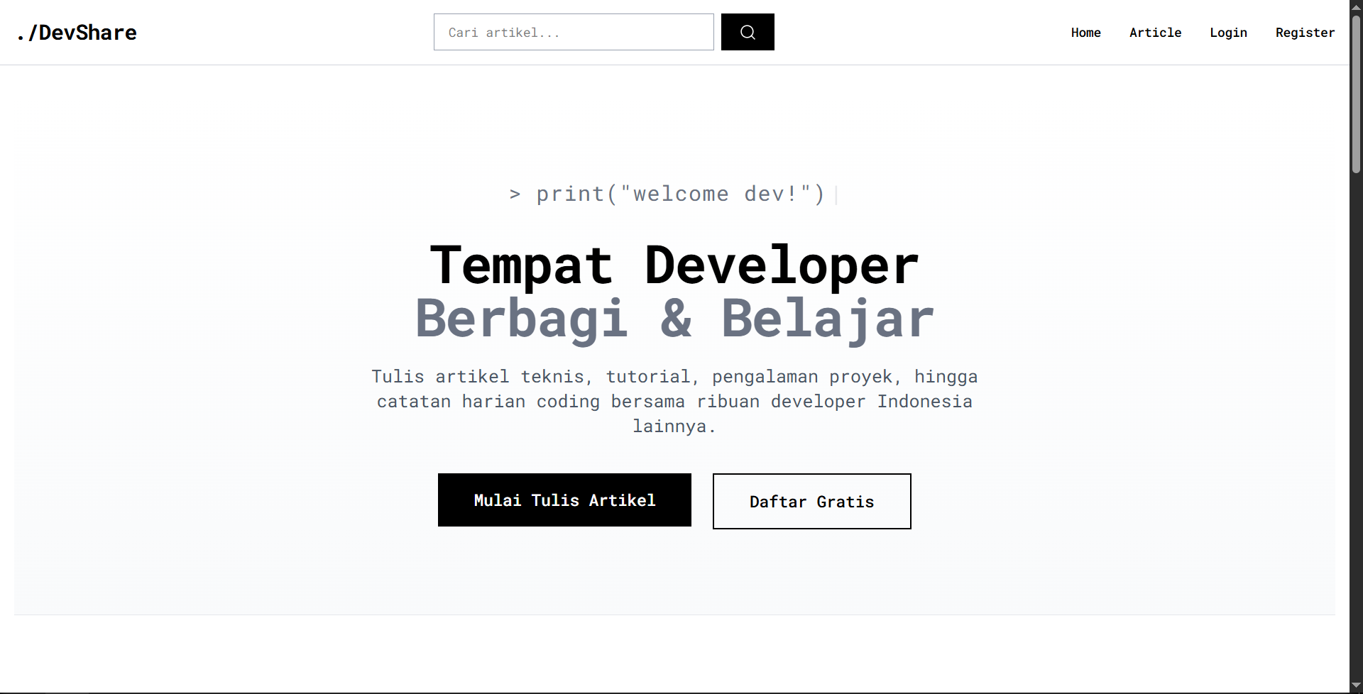 DevShare 1
