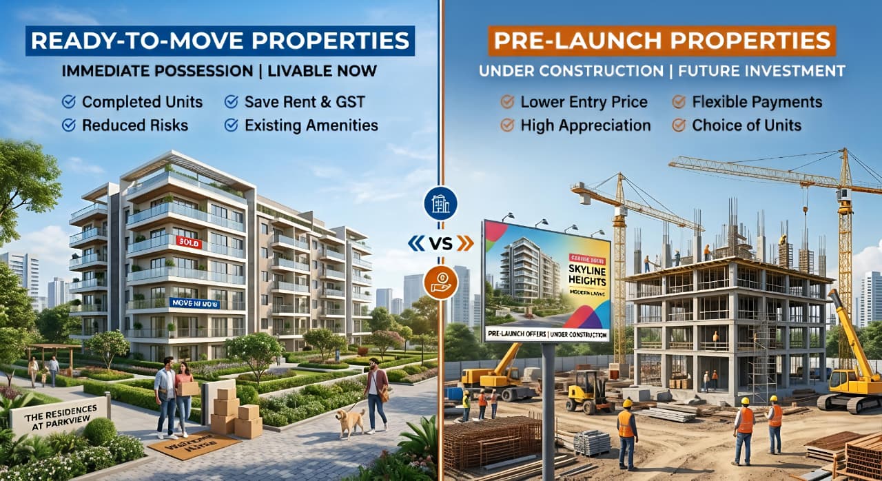 Pre-Launch vs Ready-to-Move Luxury Apartments in Mumbai: The Real Financial Truth..