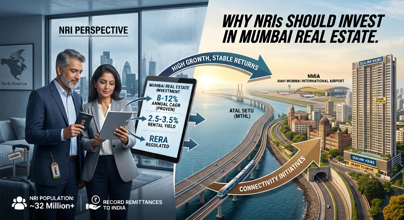 The Golden Window Is Still Open: Why Mid-2026 Is the Smartest Time for NRIs to Buy Luxury Property in Mumbai
