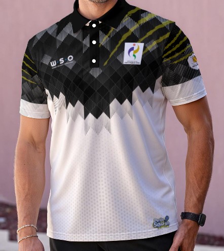REFEREE BLACK WHITE POLO