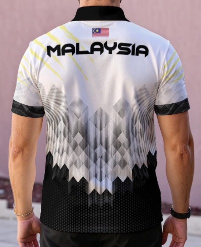 REFEREE WHITE BLACK POLO