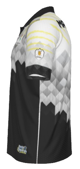 REFEREE WHITE BLACK POLO