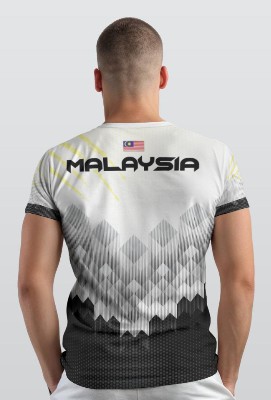 REFEREE WHITE BLACK SHORT SLEEVE ROUNDNECK