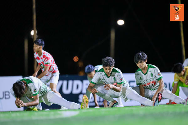 U25 training session