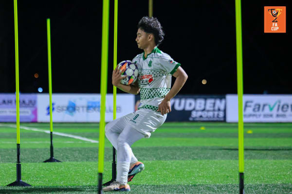 U25 training session