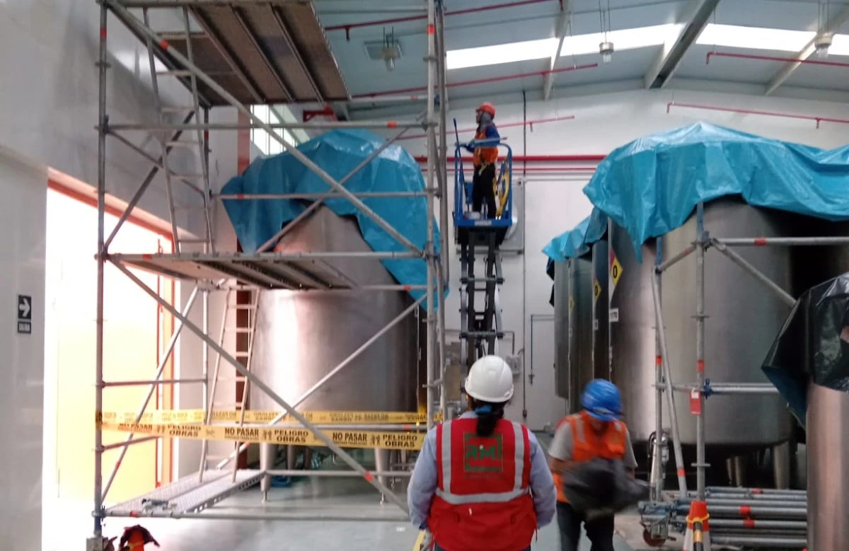 RM INFRAESTRUCTURA Acabado de interiores en general