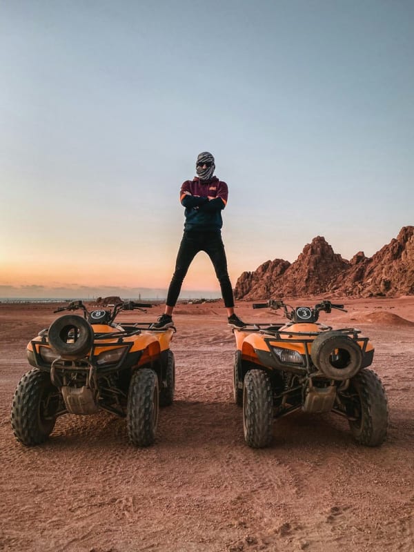 VIP Quad Safari Makadi Bay | Desert & Beach ATV Experience (2.5 Hours)