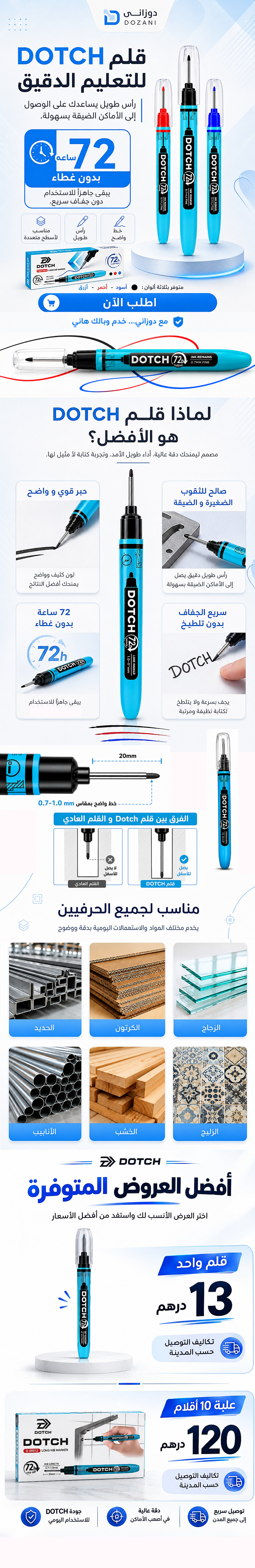 landing page for dochtek stelo
