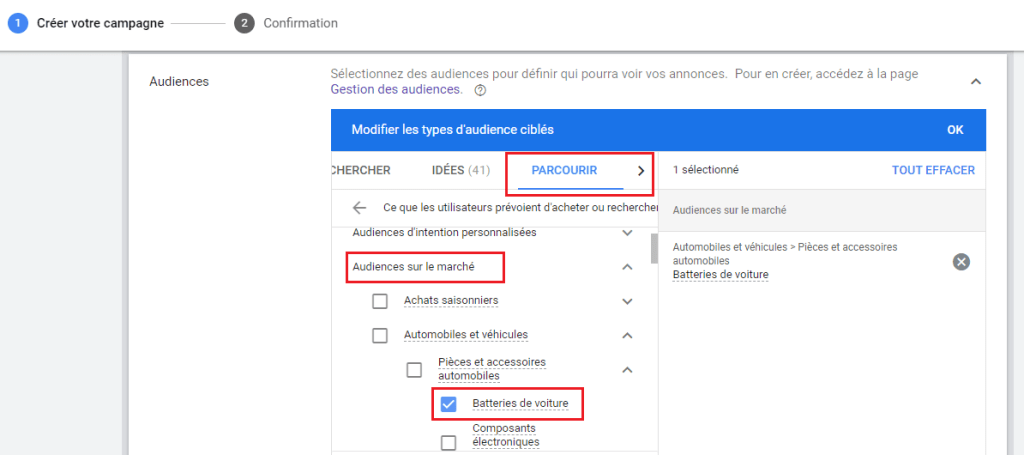 ciblage par type d'audience, Google Ads Display : Le ciblage par type d’audience, Michel YEBOUA
