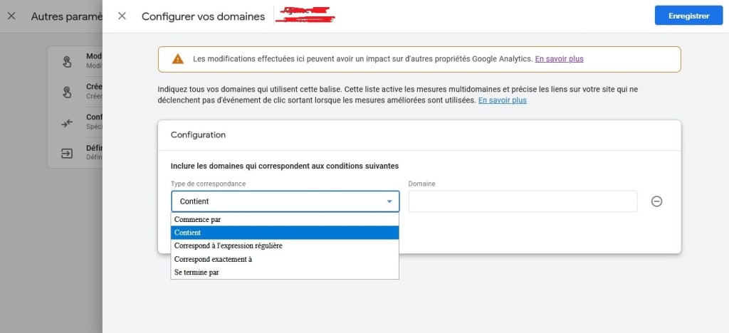 Suivi multi-domaine dans Google Analytics 4