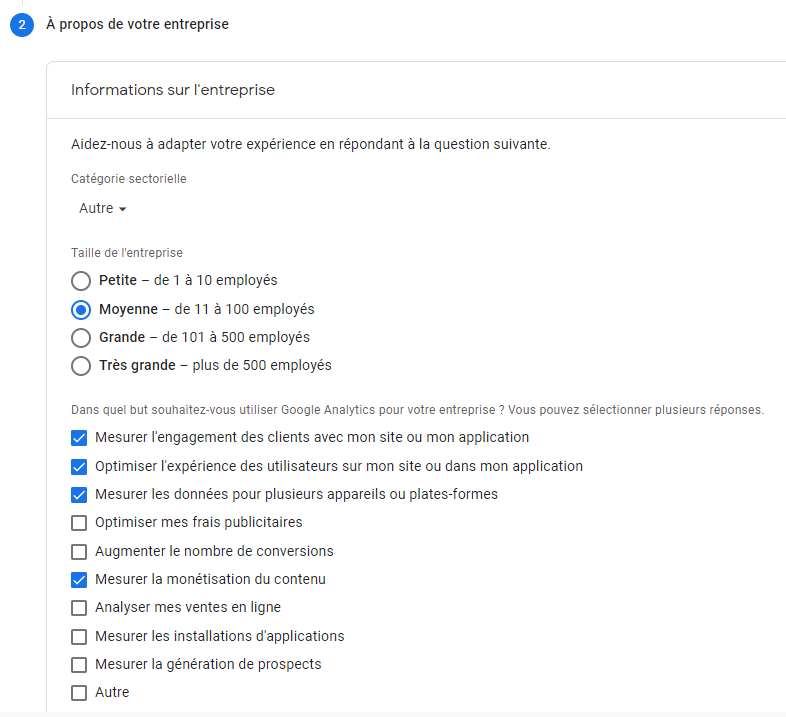 comment créer et configurer une nouvelle propriété Google Analytics 4