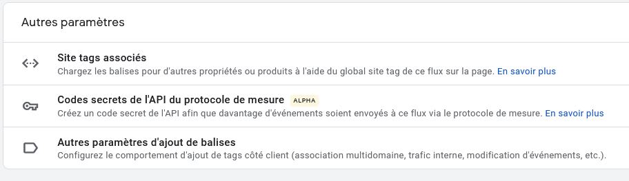 Prévention de spam Google analytics 4