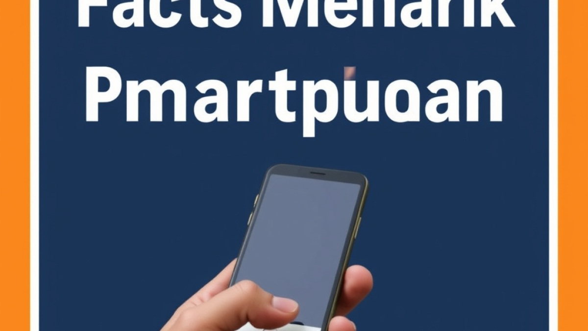 Seseorang sedang menggunakan smartphone dalam aktivitas sehari-hari