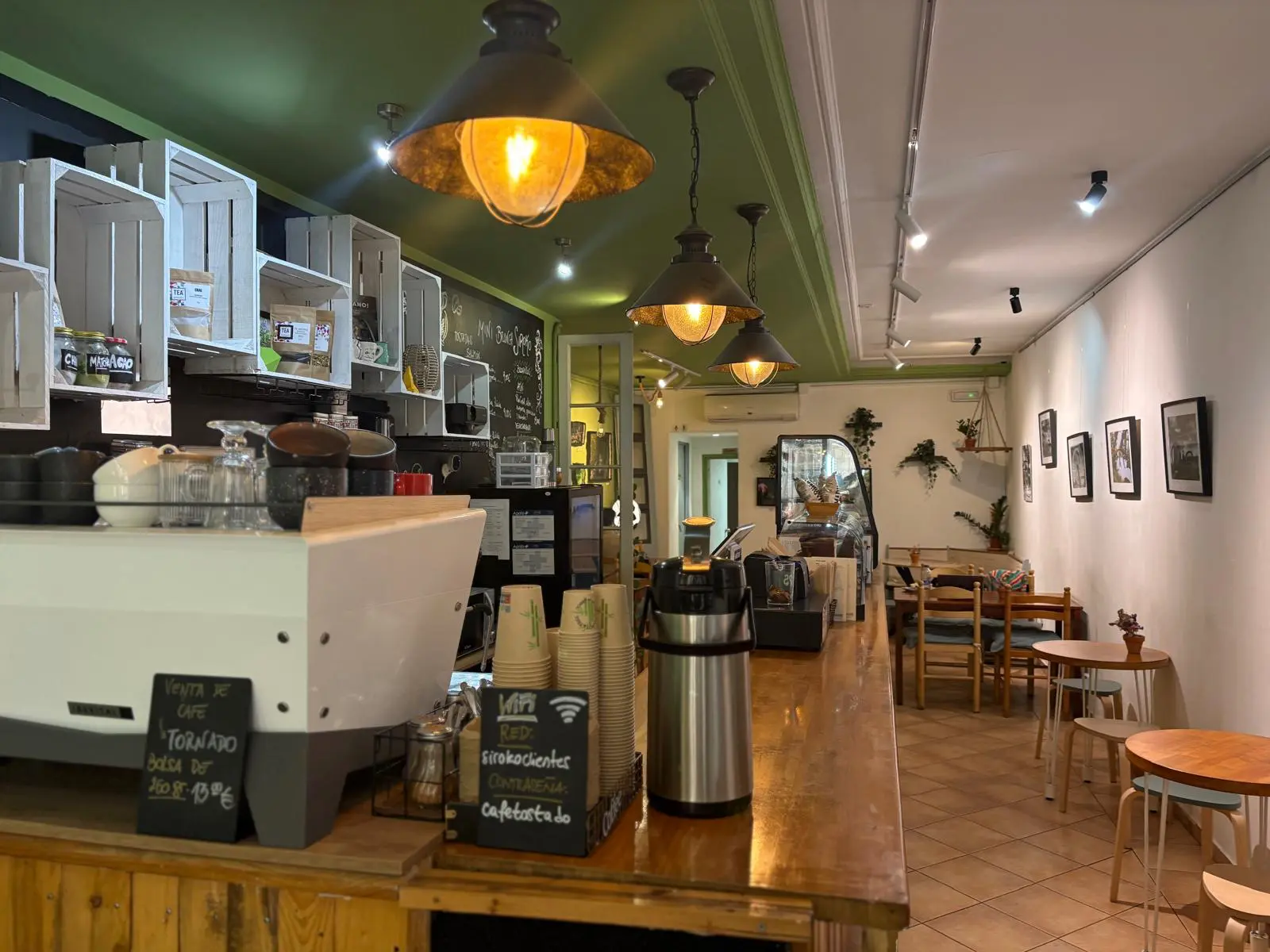 Café recién hecho