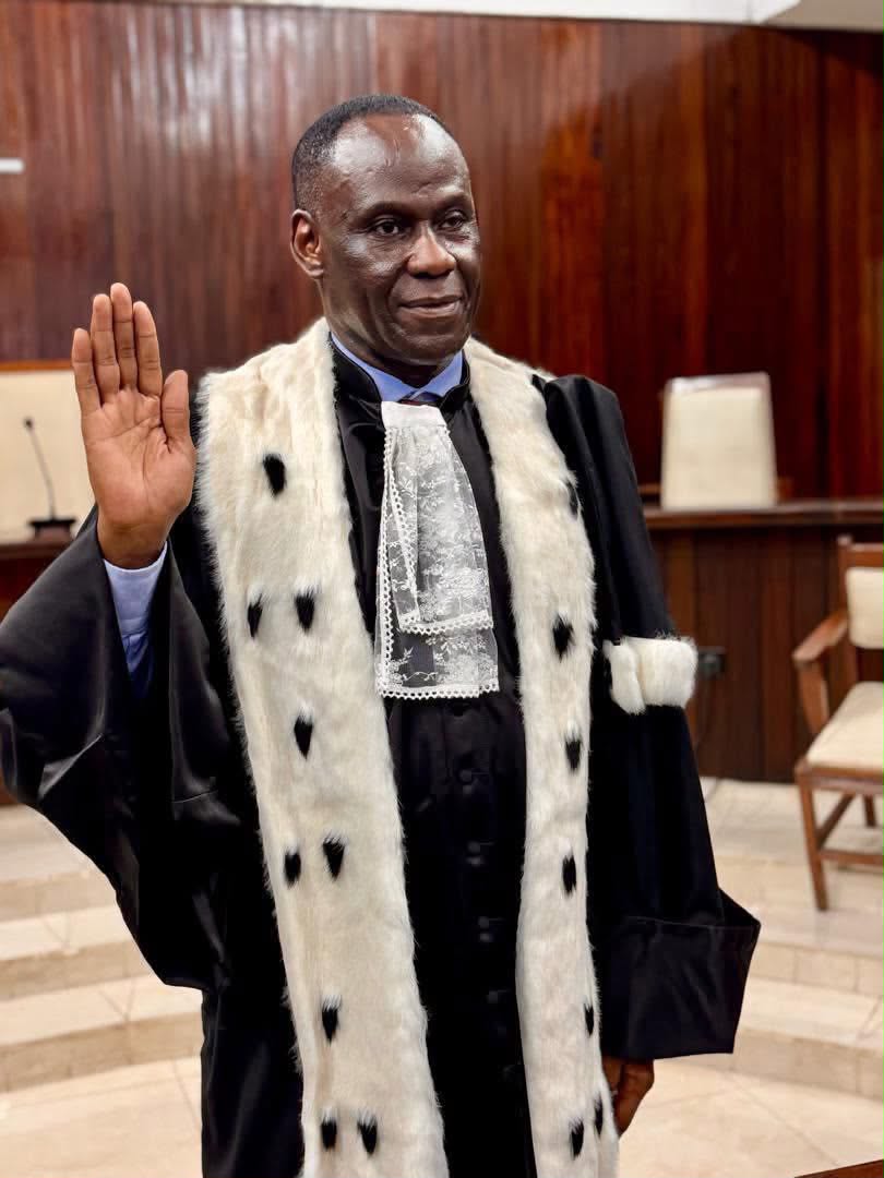 Le Nouveau Président du Conseil Constitutionnel ... OUSMANE DIAGNE...