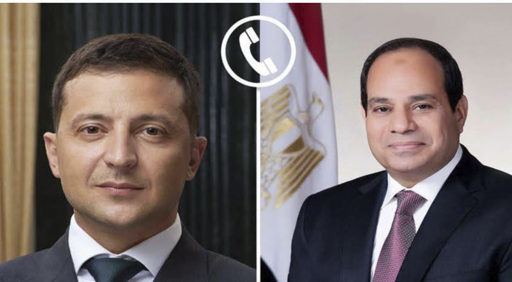   President Sisi discusses with Zelenskyy by phone ways to advance bilateral relations between Egypt and Ukraine in various fields 2026-08-14