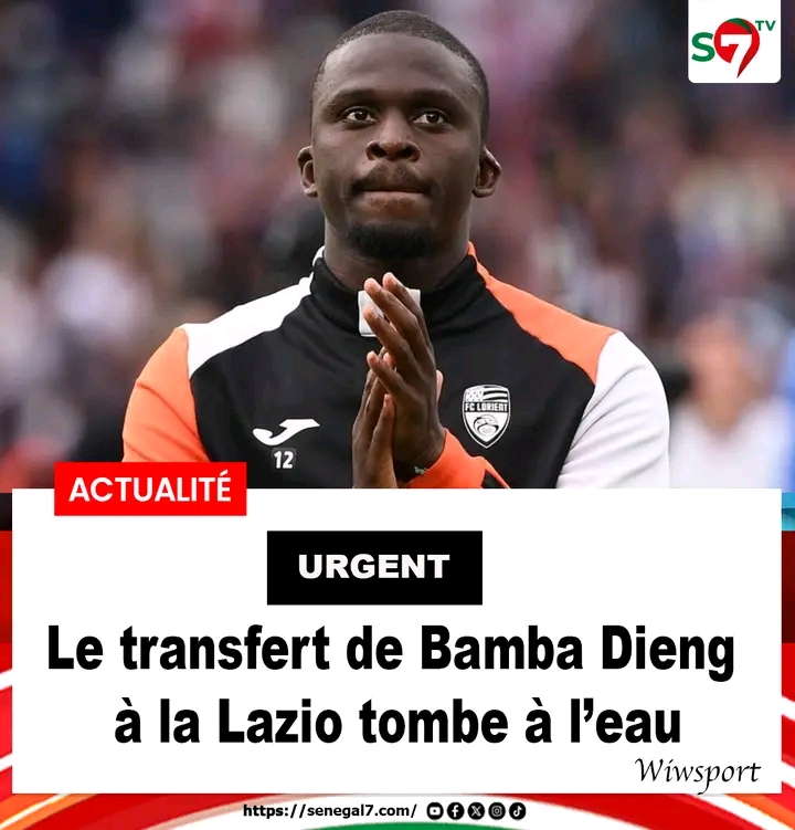 Le transfert de Bamba Dieng à la Lazio Rome ne devrait finalement pas aboutir. Alors que l’attaquant sénégalais était arrivé mercredi soir dans la capitale italienne pour finaliser son arrivée...