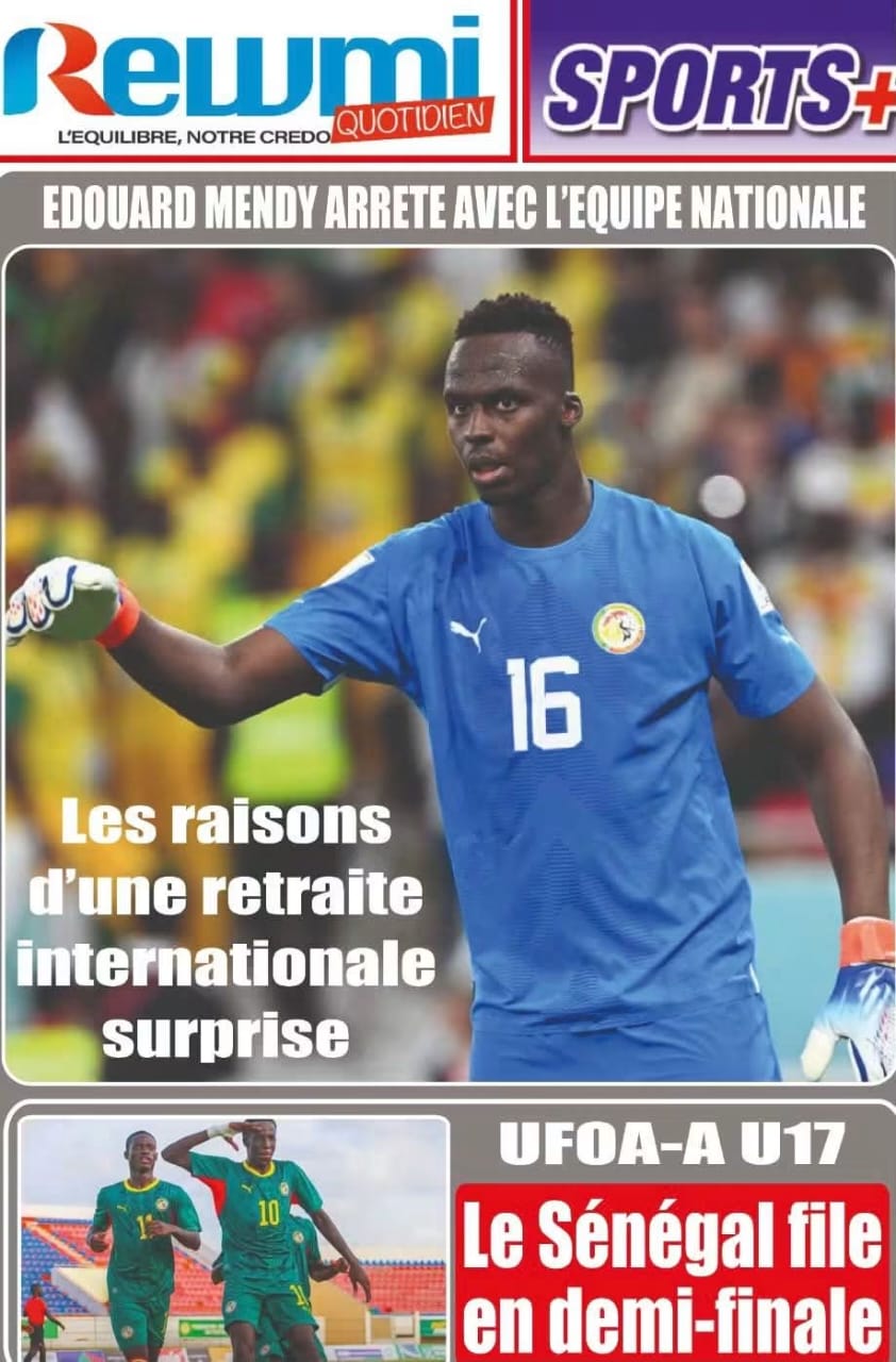 Edouard Mendy, le portier sénégalais, qui compte 59 sélections avec les lions, aurait pris la décision de mettre un terme à sa carrière internationale...