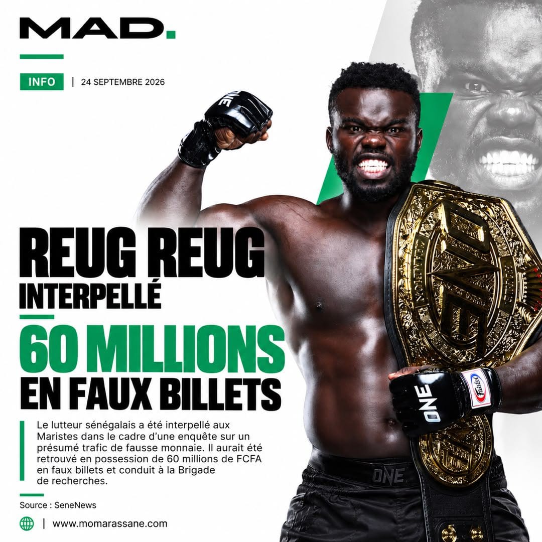 🚨COUP DE TONNERRE : REUG REUG INTERPELLÉ AVEC 60 MILLIONS EN FAUX BILLETS...