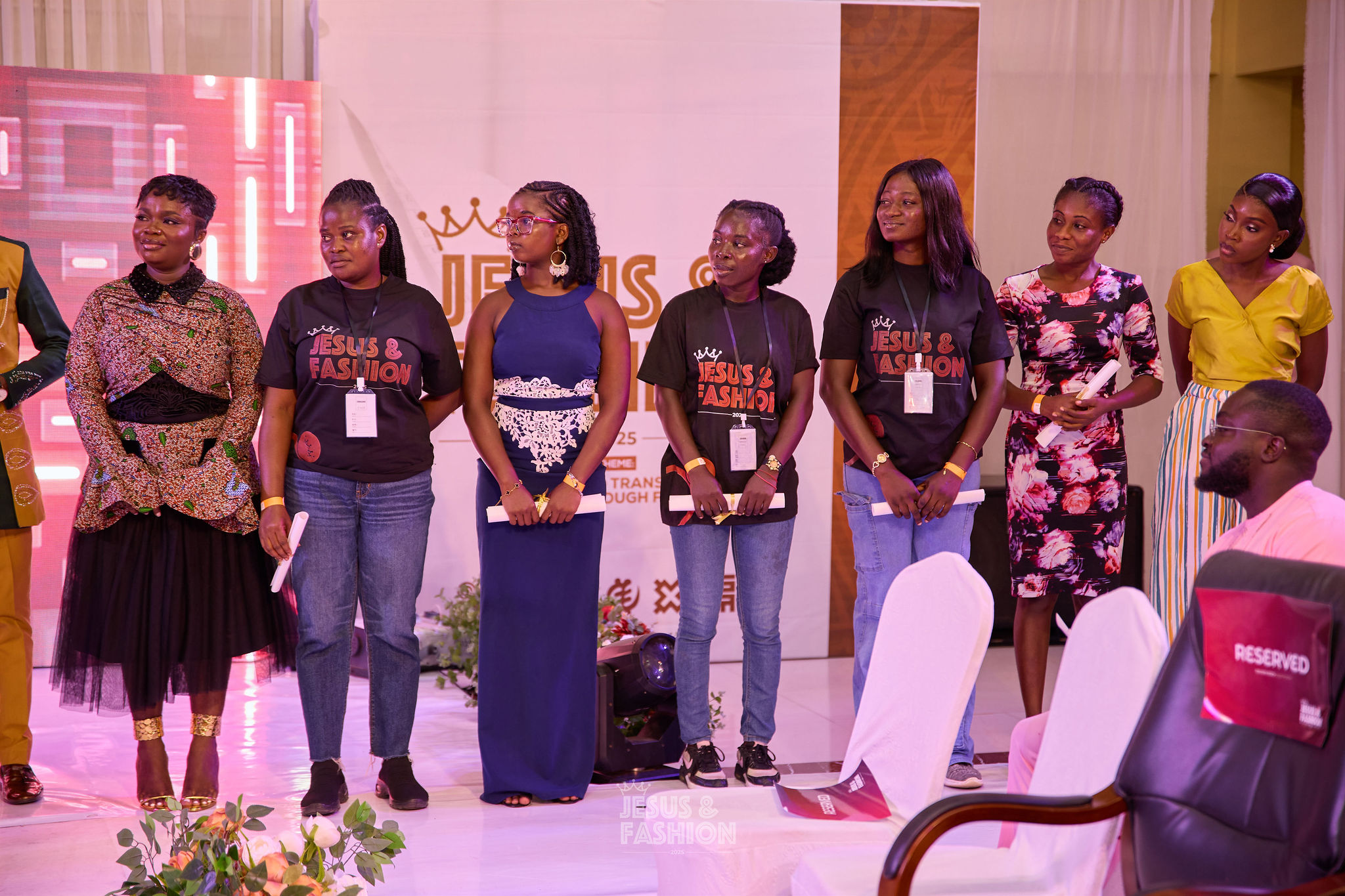 Beneficiaries of the One-Year Fashion Training Program