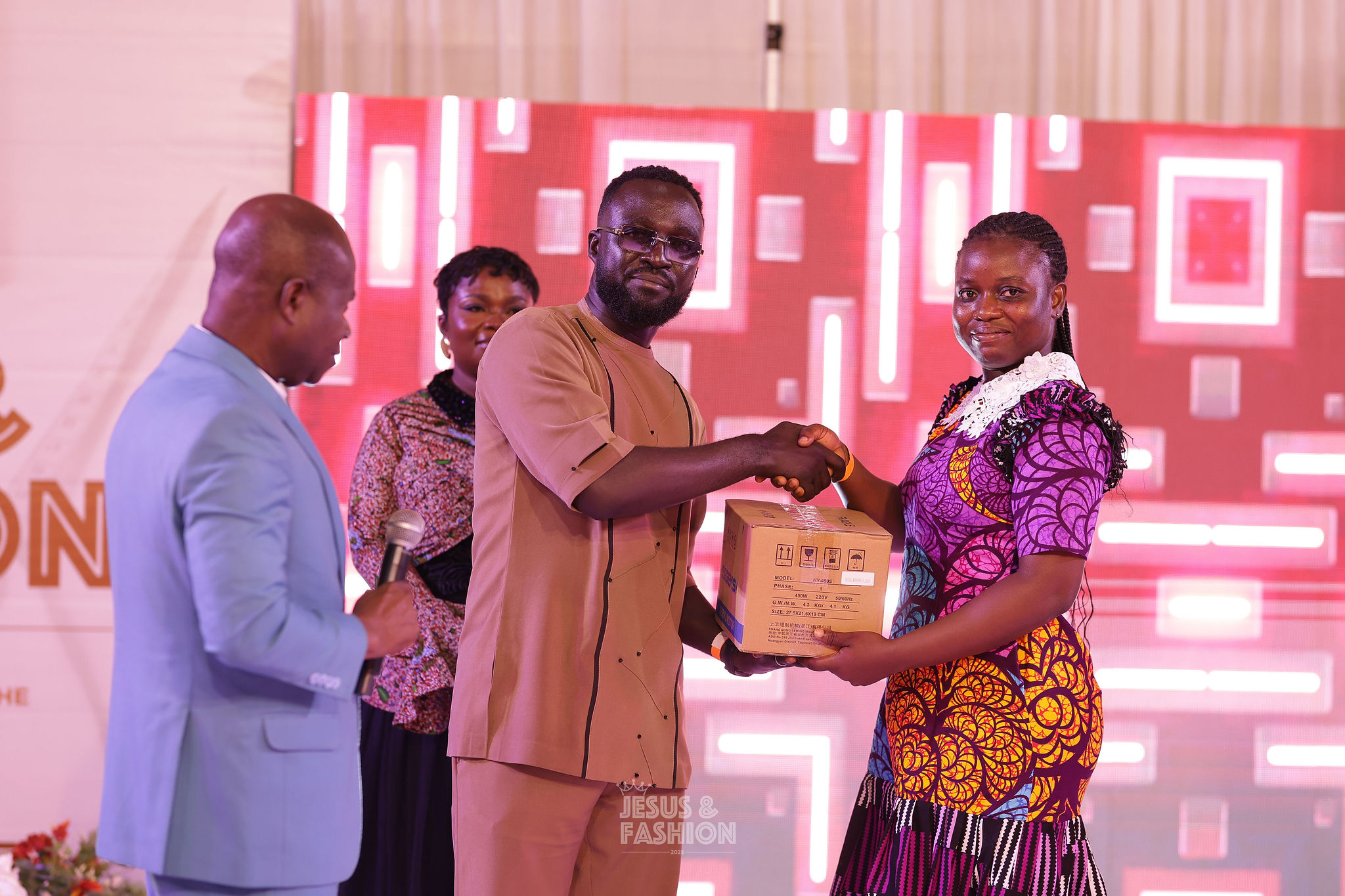 Beneficiaries of the Free Industrial Sewing Machine Initiative.