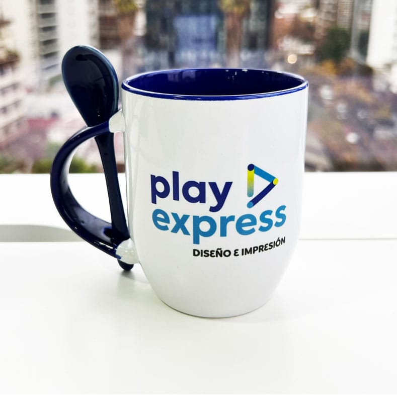 Tazón de Base Cónica con cuchara