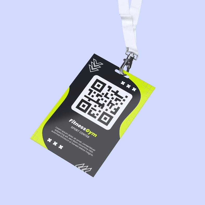 Credenciales Staff - Una cara