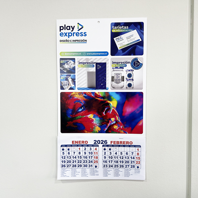 Calendario de pared bimensual premium - Imagen 1