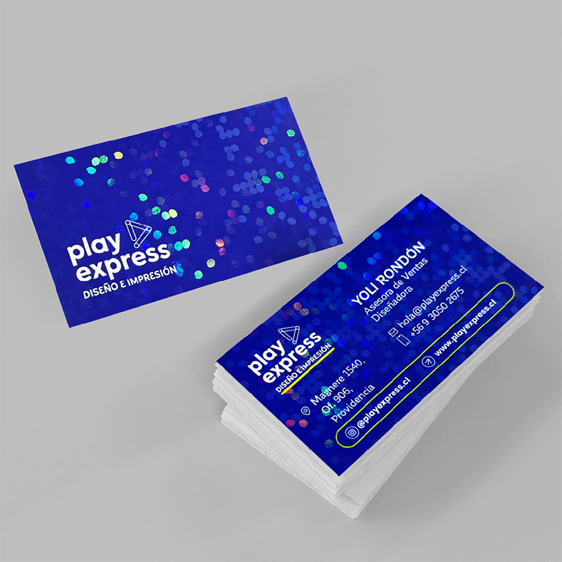 Tarjetas de presentacion holograficas - Imagen 1